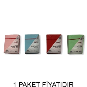 OYAL DAVETİYE ZARFI  7X9 RENKLİ 80 GR 25Lİ