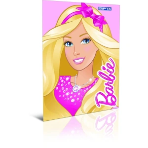 GIPTA BARBIE  A6 TEL DİKİŞLİ  KARTON KAPAK DEFTER 48 YP. ÇİZGİLİ