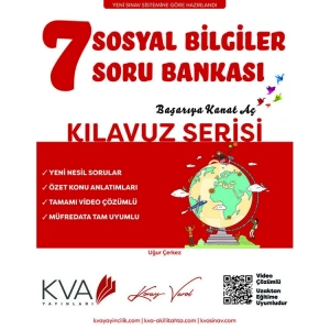 KORAY VAROL AKADEMİ KILAVUZ SERİSİ 7. SINIF SOSYAL BİLGİLER SORU BANKASI