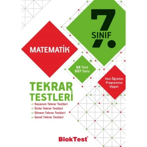 TUDEM 7.SINIF BLOKTEST MATEMATİK TEKRAR TESTLERİ