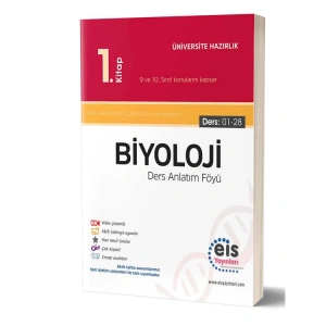 EİS YKS BİYOLOJİ DERS ANLATIM FÖYÜ 1. KİTAP