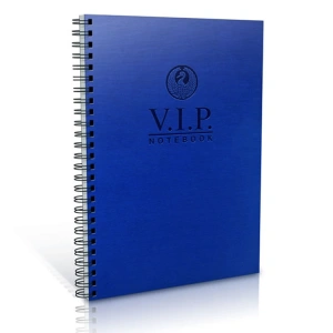 GIPTA VIP DERİ KAPAK KAPAK SPİRALLİ 17x24 140 YP. ÇİZGİLİ DEFTER