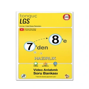 TONGUÇ 7DEN 8E HAZIRLIK KİTABI