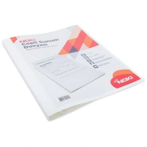 NOKI SUNUM DOSYASI CEPLİ 40LI BEYAZ