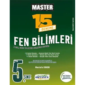 OKYANUS 5. SINIF MASTER FEN BİLİMLERİ 15 DENEME
