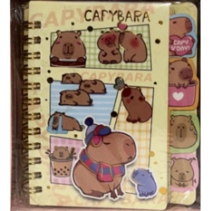 ZIZU SC-28-2 AYRAÇLI A6  CAPYBARA NOT DEFTERİ