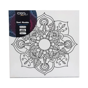 CEOART  40X40 MANDALA CANVAS TUVAL CEO-MT0008 MODEL2 GONCA