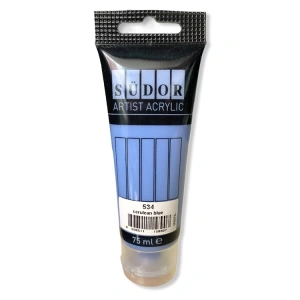 SÜDOR MA075-534 AKRİLİK BOYA 75 ML AÇIK MAVİ 534