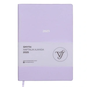VICTORIAS JOURNALS 124-1423 14X20,5 SMYTH HAFTALIK AJANDA A5 - LAVANTA