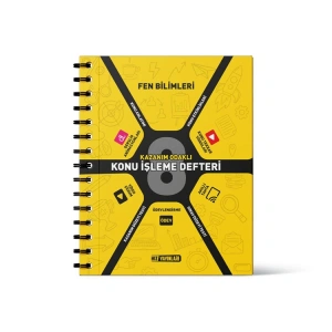 HIZ 8. SINIF FEN BİLİMLERİ KAZANIM ODAKLI KONU İŞLEME DEFTERİ