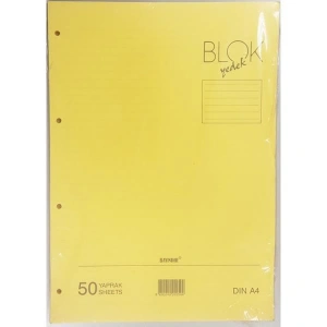 BAYINDIR A5 SARI KOLEJ YEDEĞİ ÇİZGİLİ