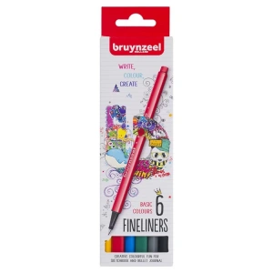 BRUYNZEEL FINELINER BASIC 0.4mm 6LI KALEM SETİ  -B60241006