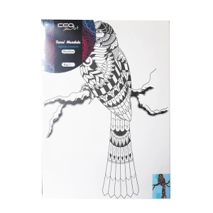 CEOART  35X50 MANDALA CANVAS TUVAL KUŞ CEO-MT0003