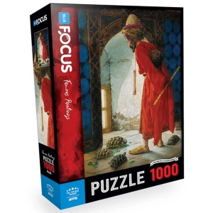 BLUE FOCUS BF265 KAPLUMBAĞA TERBİYECİSİ PUZZLE YAPBOZ 48x66 1000 PARÇA