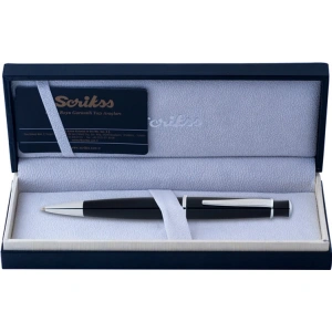 SCRIKSS 62 TÜKENMEZ KALEM SİYAH LÜKS KUTUDA