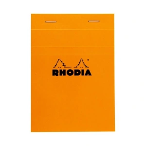 RHODIA 105x148mm A-6 KARELİ BLOKNOT TURUNCU KAPAK 80 YP.
