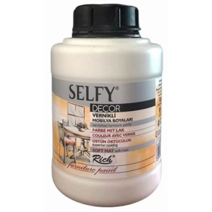 RİCH SLF-1250-12806 SELFY DECOR VERNİKLİ AKRİLİK BOYA 1250cc.DANTEL