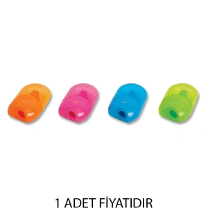 FABER CASTEL MİNİ APPLE NEON KALEMTRAŞ