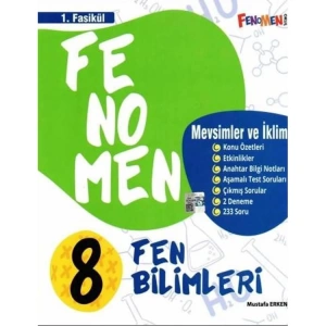 FENOMEN 8. SINIF  FEN BİLİMLERİ 1. FASİKÜL - MEVSİMLER VE İKLİM
