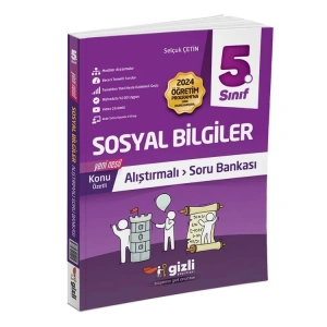 GİZLİ 5. SINIF SOSYAL BİLGİLER ALIŞTIRMALI SORU BANKASI