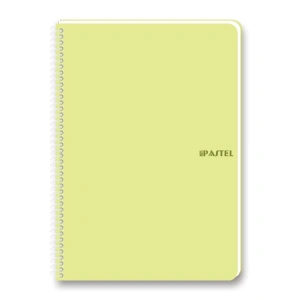 KESKİN PASTEL NOTE PP KAPAK SPİRALLİ DEFTER A4 60 YP. ÇİZGİLİ