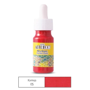 LİSANS ARTDECO  EBRU BOYASI 30ML KIRMIZI