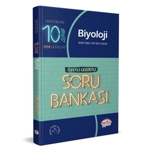 EDİTÖR 10. SINIF BİYOLOJİ ÖZETLİ LEZZETLİ SORU BANKASI ÖZETLİ LEZZETLİ