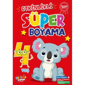 ETKİNLİKLİ SÜPER BOYAMA 4 YAŞ
