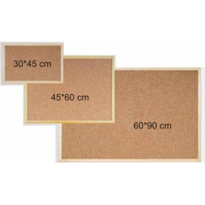 PANDA 60X90 AHŞAP ÇERÇEVE MANTAR PANO - PAN116