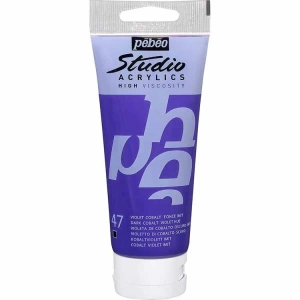 PEBEO STUDIO AKRİLİK BOYA 100 ML DARK COBALT VİOLAT