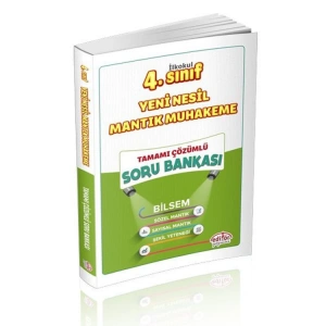 EDİTÖR 4. SINIF BİLSEM YENİ NESİL MANTIK MUHAKEME YETENEĞİ SORU BANKASI