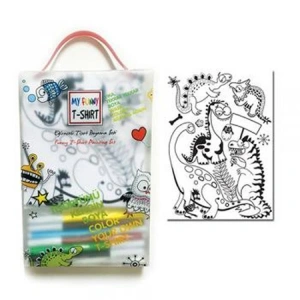 AKADEMİ ÇOCUK - MY FUNNY T-SHIRT - DİNOZORLAR CANLANDI (BEDEN 1)