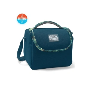 CORAL HIGH 11771 KIDS NEFTİ KAMUFLAJ DESENLİ THERMO BESLENME ÇANTASI