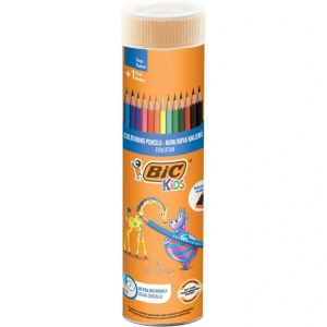 BİC KİDS EVOLUTION 36LI  METAL TÜP KURUBOYA KALEMİ - 968491