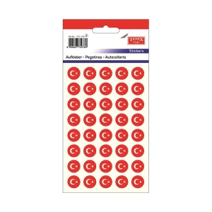 TANEX STC-253 25X17MM HOLOGRAM BAYRAK ETİKET