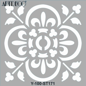 ARTDECO STENCİL 30X30CM TEK FAYANS 171