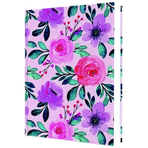 DEFFTER 64955-6 SPRING 2025 / ROSES 14X20 SERT KAPAK ÇİZGİLİ DEFTER 96 YP.