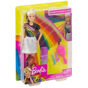 MATTEL FXN96  BARBIE GÖKKUŞAĞI RENKLİ SAÇLAR BEBEĞİ