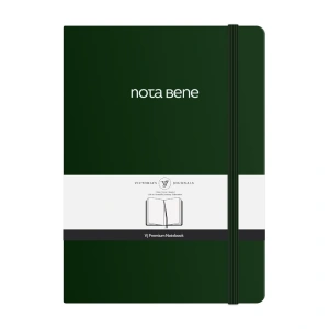 VICTORIAS JOURNALS NOTE BENE 9245 PREMIUM NOTEBOOK SERT KAPAK A4 100gr.192 SYF. ÇİZGİLİ DEFTER YEŞİL