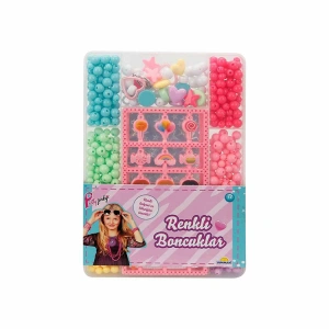 SUNMAN 11029 PRETTY PINKY RENKLİ BONCUKLAR HOBİ SETİ