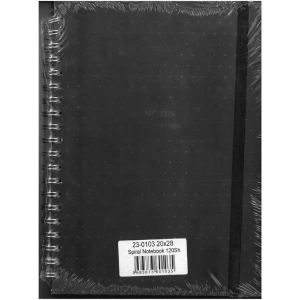 VICTORIAS JOURNALS 0103 NOTES 20x28cm SPİRALLİ SERT KAPAK 90gr. 40YP. DÜZ + 40 YP. NOKTALI + 40YP.ÇİZGİLİ DEFTER