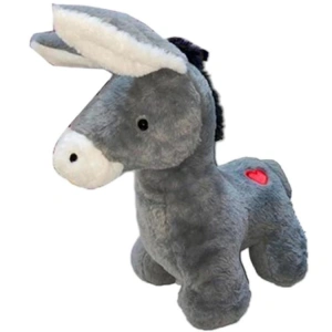 HALLEY PELUŞ PL62954 KALPLİ EŞEK 55 CM