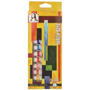 SÜDOR AKRİLİK BOYA TÜP 12Lİ TAKIM 12 ML. SD125