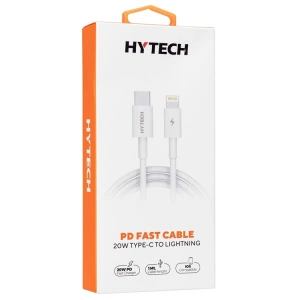 HYTECH HY-XPD20 PD 1M TYPEC TO LİGHTNİNG HIZLI ŞARJ KABLOSU