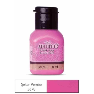 ARTDECO AKRİLİK BOYA 25 ML. ŞEKER PEMBE  070A-3678