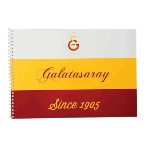 TMN GALATASARAY SPİRALLİ KARTON KAPAK 17X24 RESİM DEFTERİ 15 YP. 463637