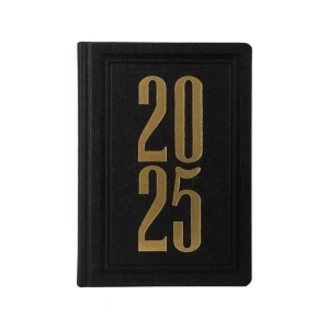 ECE 13X18 AŞİYAN HAFTALIK ÇİZGİSİZ AJANDA SİYAH (DÜZ)