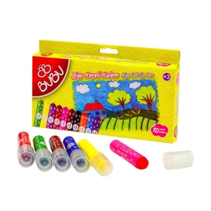 BU-BU KEÇELİ BOYAMA KALEMİ BIGY 10 RENK  BUBU-KK0001