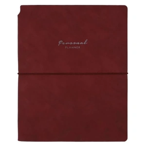 VICTORIAS JOURNALS 1827 KUKA SOFT KAPAK NOTEBOOK 19x25cm 80gr.96YP. ÇİZGİLİ DEFTER KIRMIZI