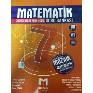 MOZAİK YAYINLARI 7. SINIF MATEMATİK SORU BANKASI
